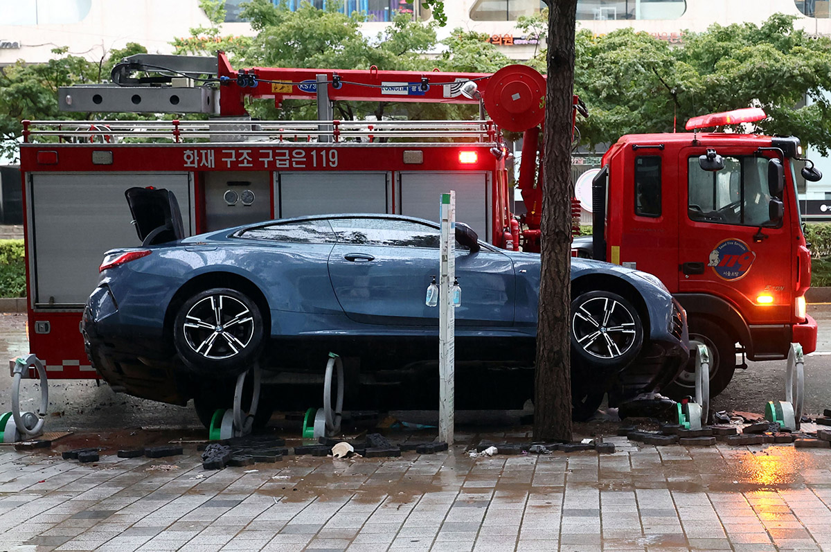 Banjir Bandang di Seoul