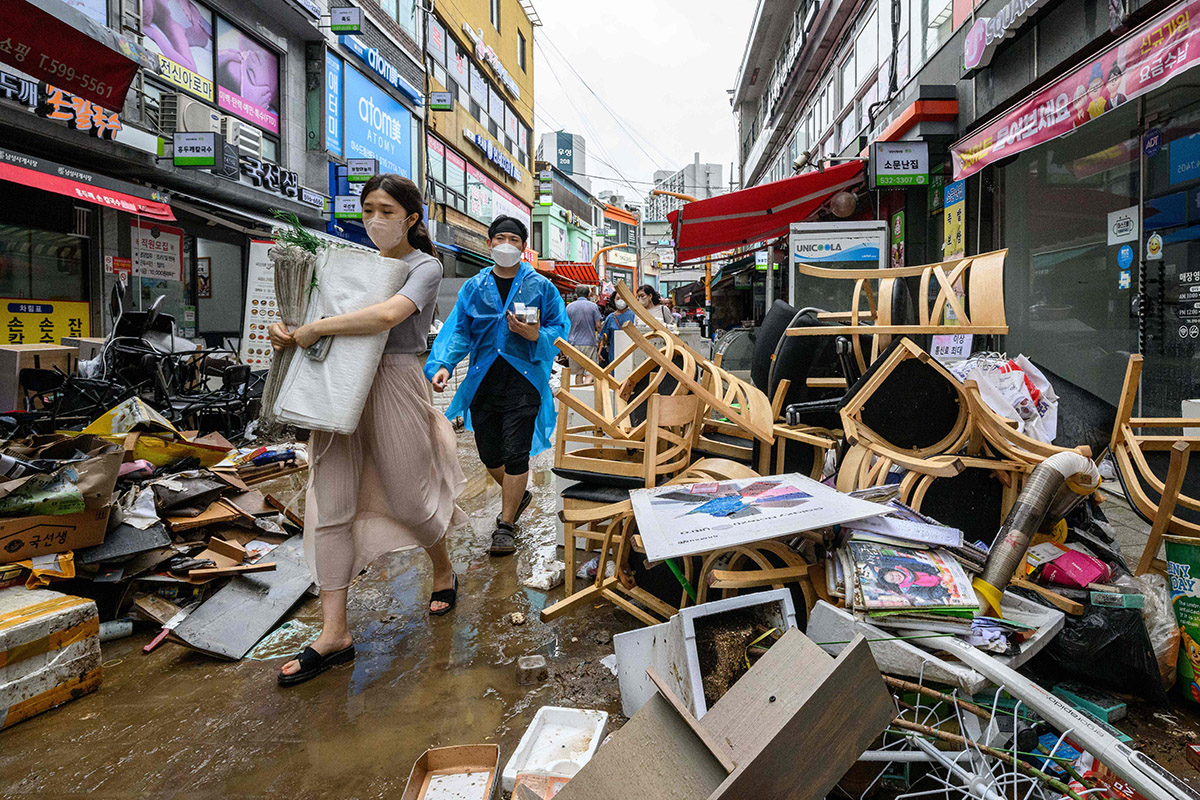 Banjir Bandang di Seoul
