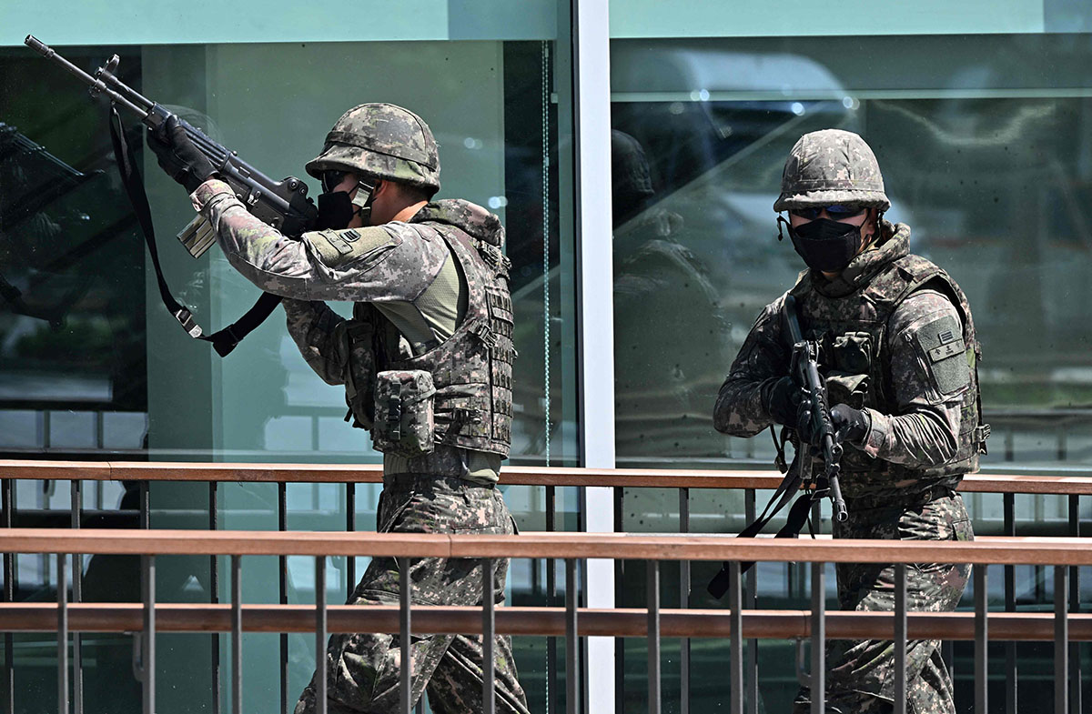 Korsel dan AS Mulai Latihan Militer Terbesar