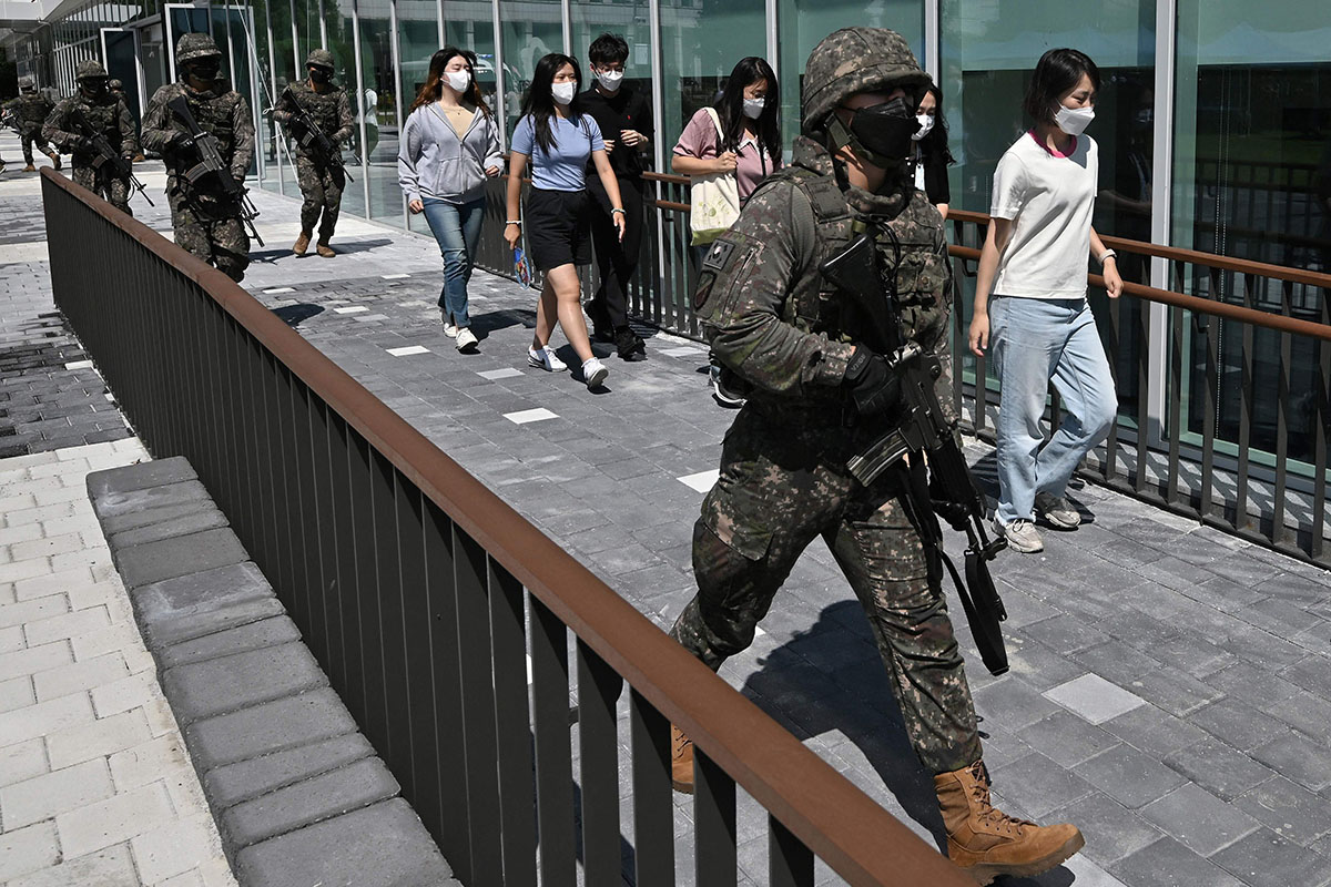 Korsel dan AS Mulai Latihan Militer Terbesar