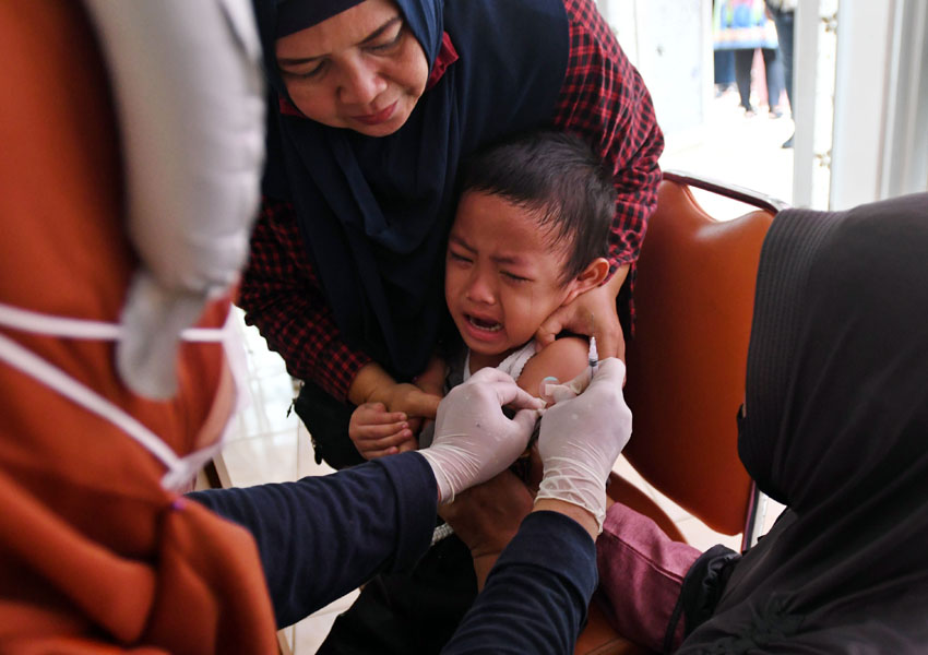 Pelaksanaan Bulan Imunisasi Anak Nasional