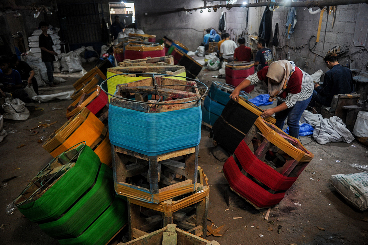 Produksi Benang Gelasan Layangan