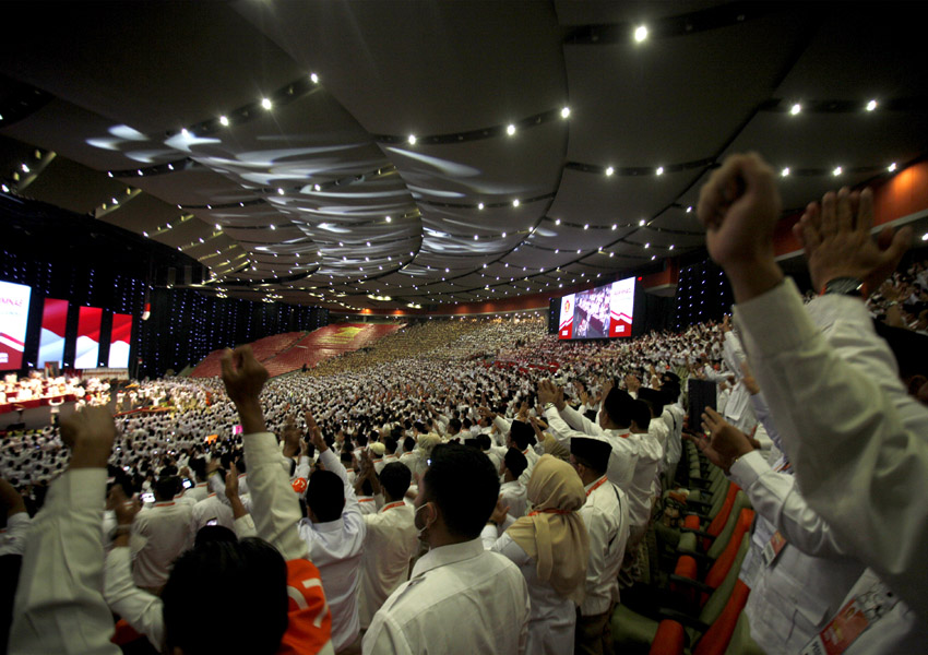 Pembukaan Rapimnas Partai Gerindra 2022