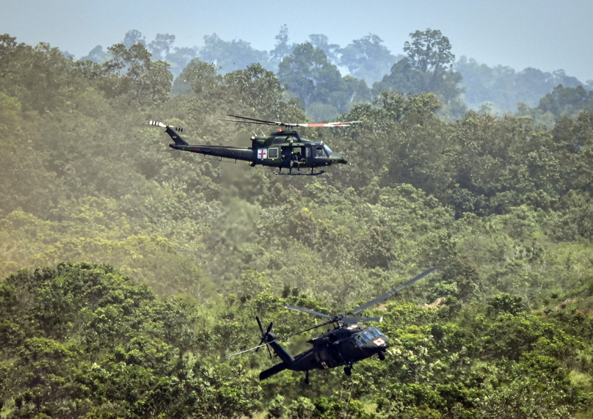 Evakuasi Medis Dalam Puncak Latma Super Garuda Shiled 2022