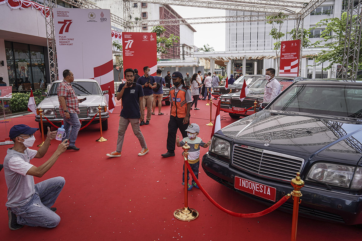 Pameran Arsip dan Mobil Kepresidenan RI 