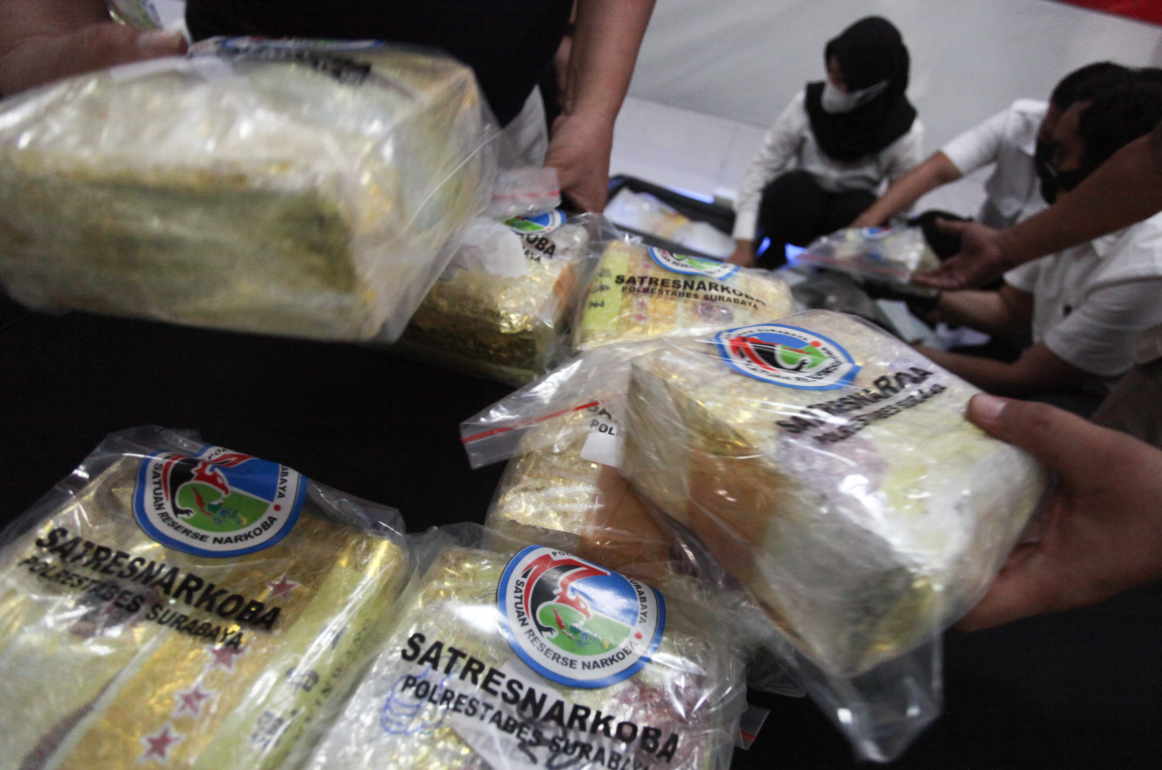 Kasus Peredaran Narkoba di Jawa Timur