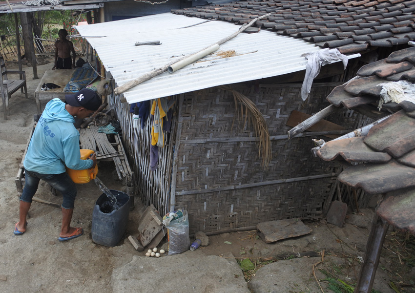 Kesulitan Akses Air Bersih