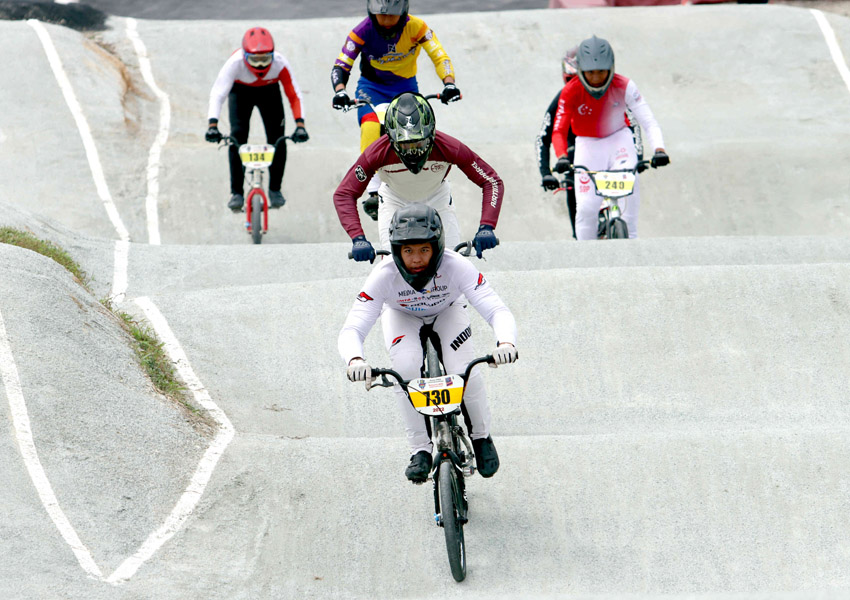 Raiden Raga Juarai BMX Internasional Di Malaysia