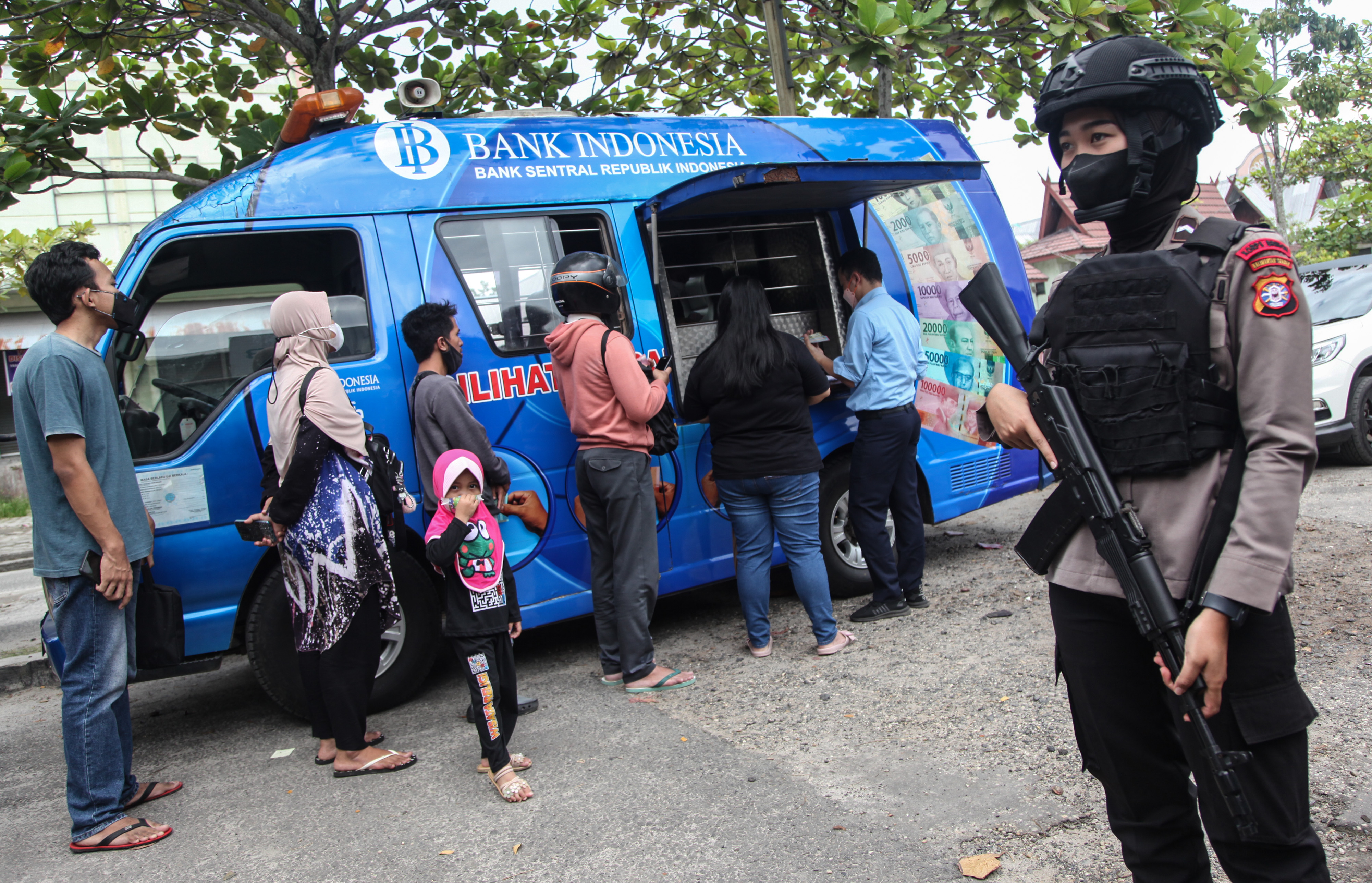 Penukaran Uang Rupiah Kertas Baru di Palangka Raya