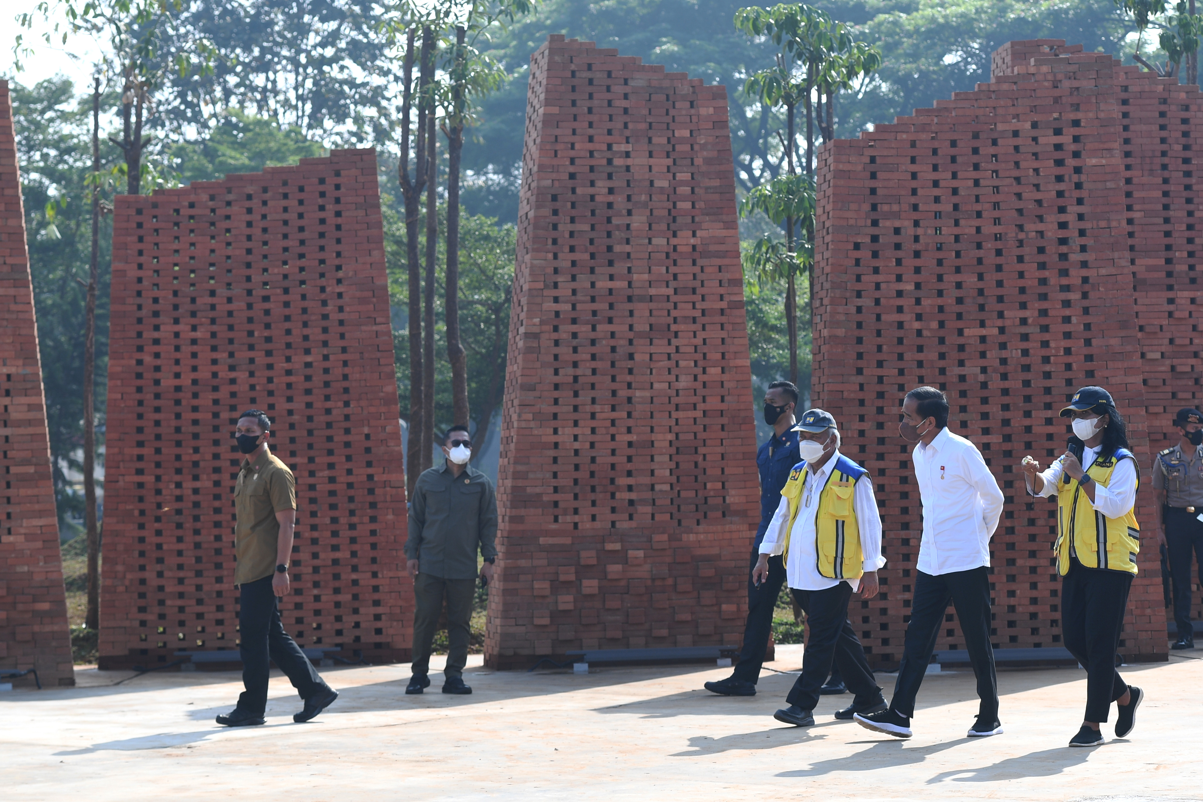 Presiden Tinjau Revitalisasi TMII