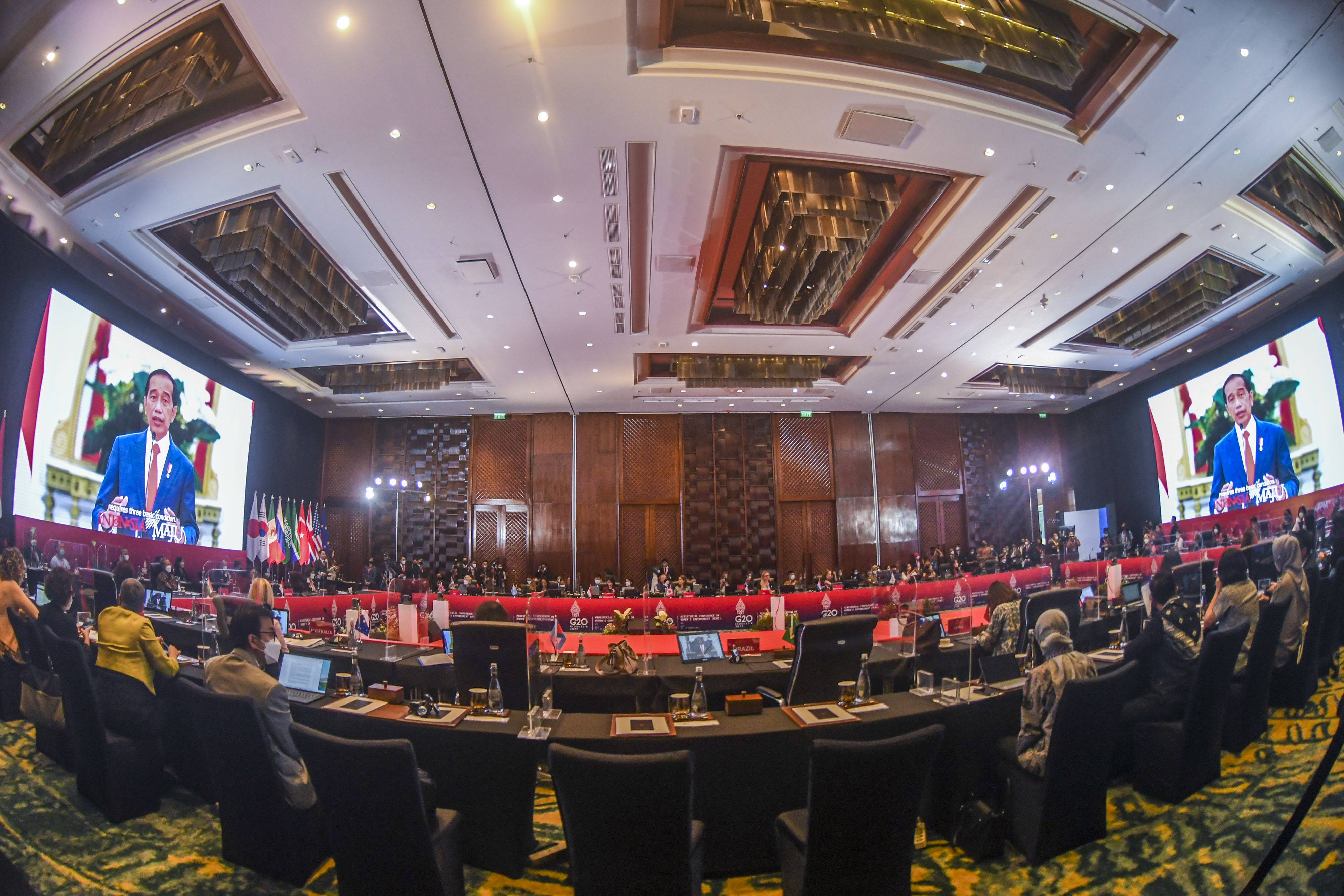 Pembukaan Ministerial Conference on Women's Empowement G20 di Bali