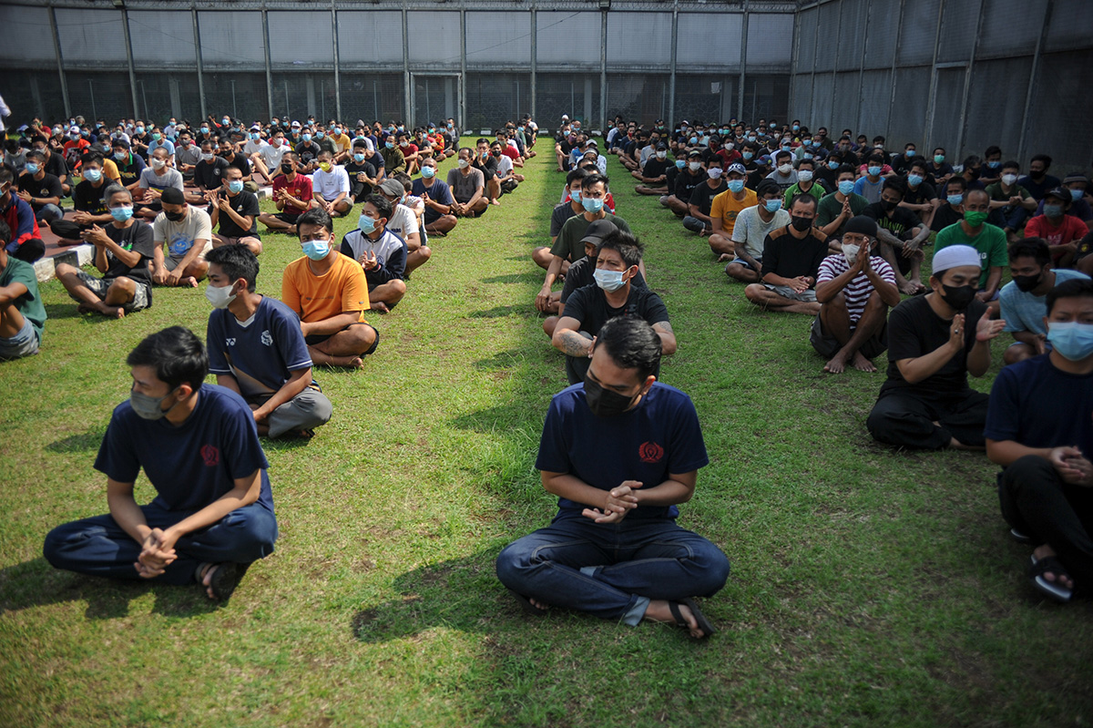 Perekaman KTP Elektronik di Lapas