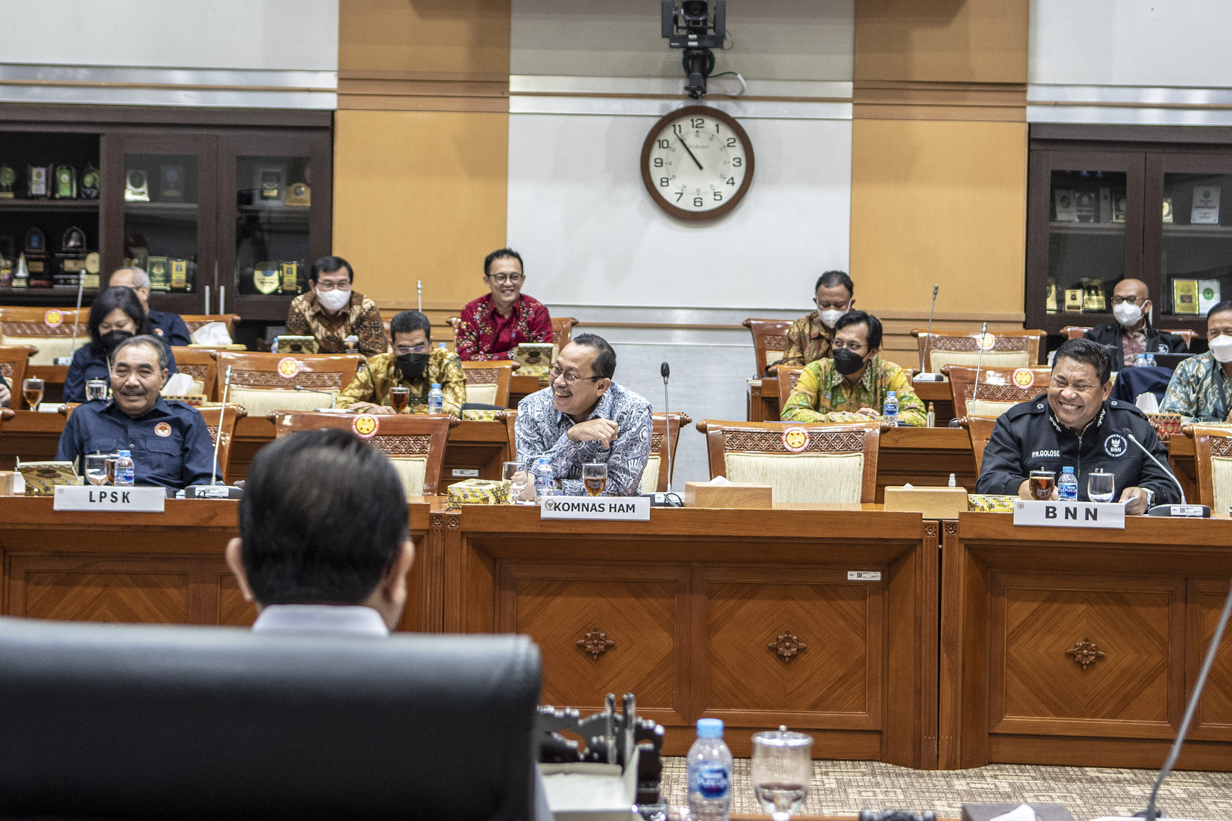 RDP Komisi III dengan BNN, Komnas HAM dan LPSK