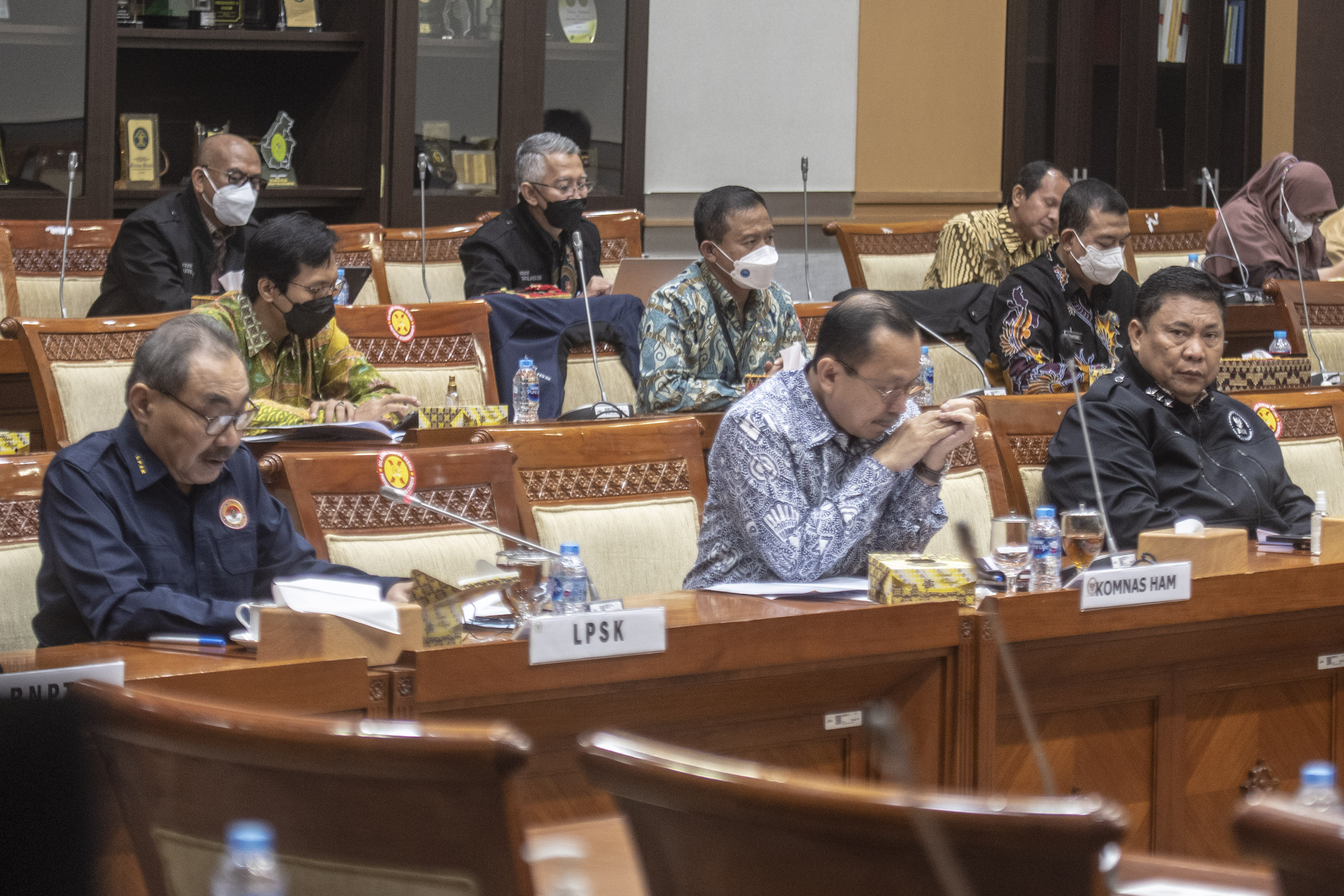 RDP Komisi III dengan BNN, Komnas HAM dan LPSK