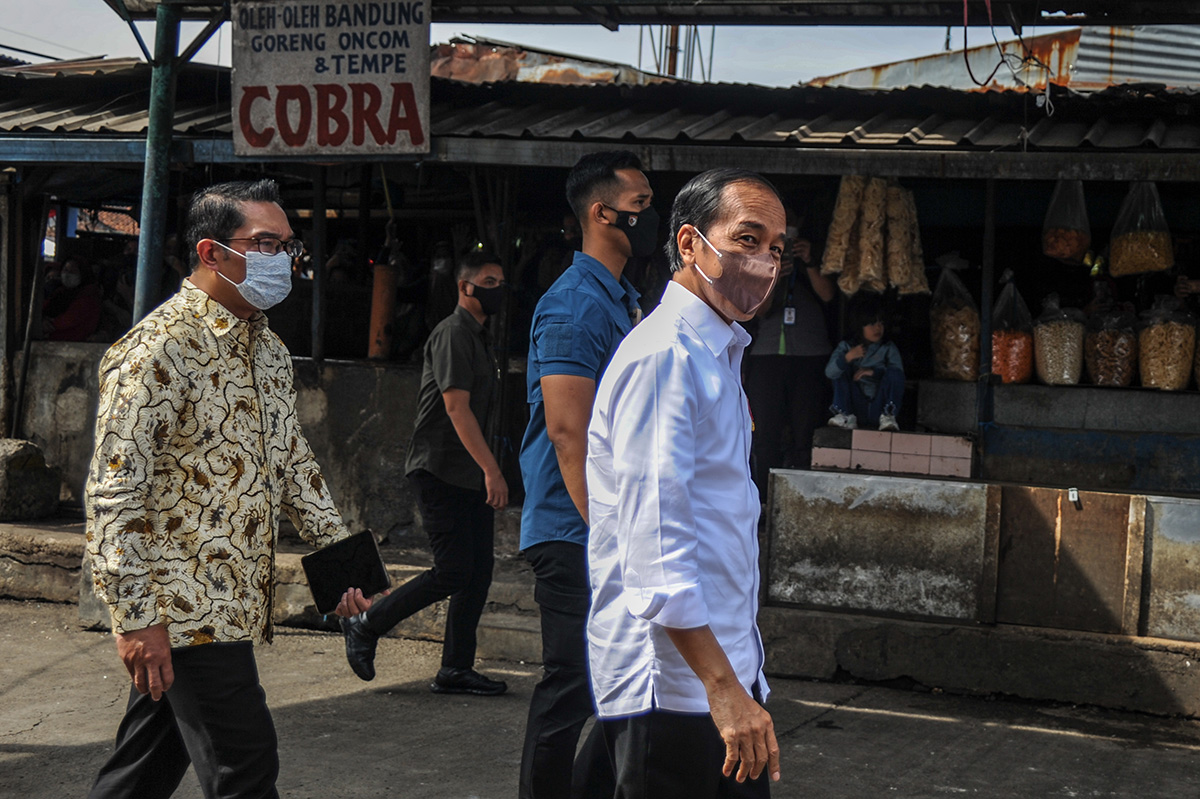 Kunjungan Presiden Jokowi di Bandung 