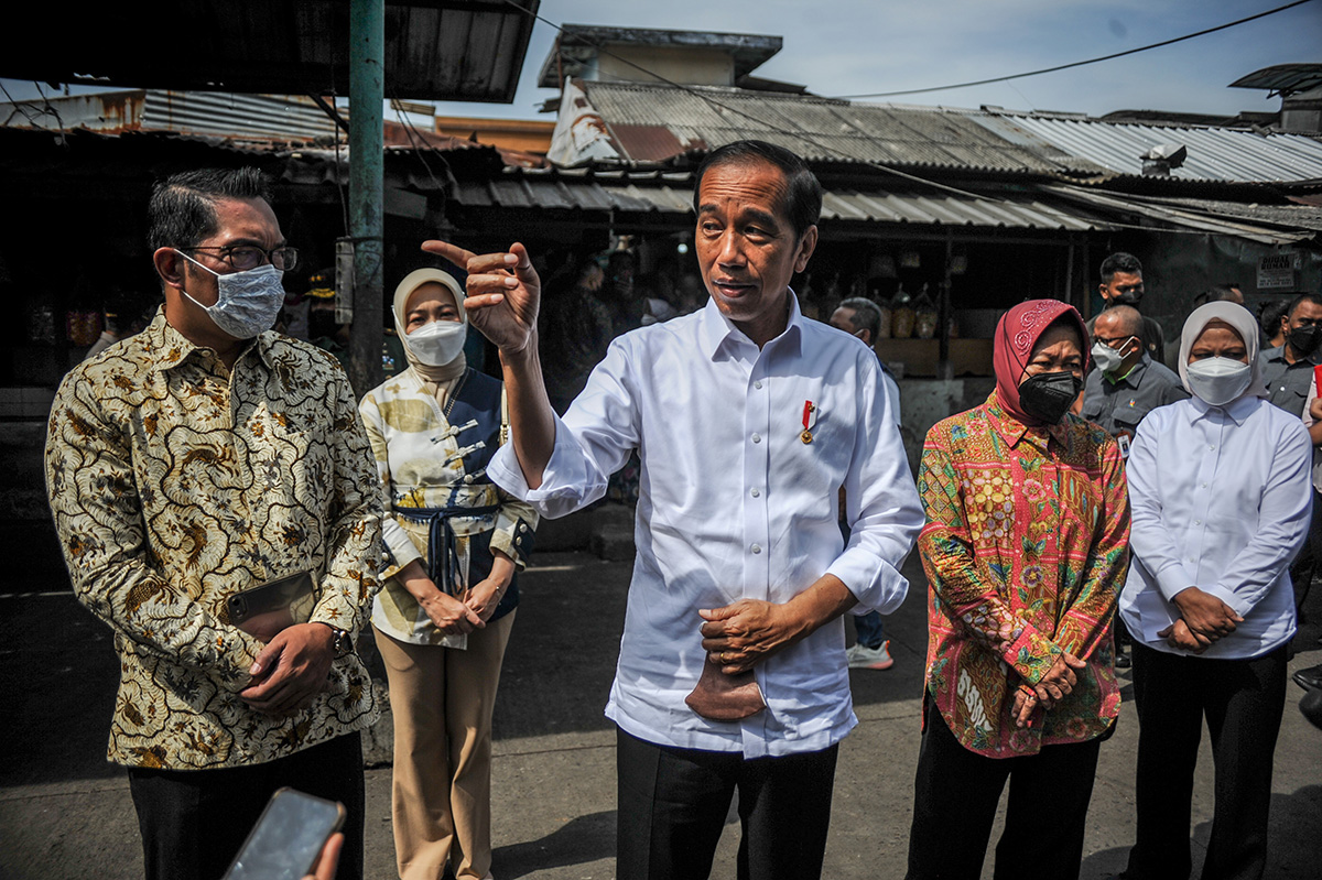 Kunjungan Presiden Jokowi di Bandung 