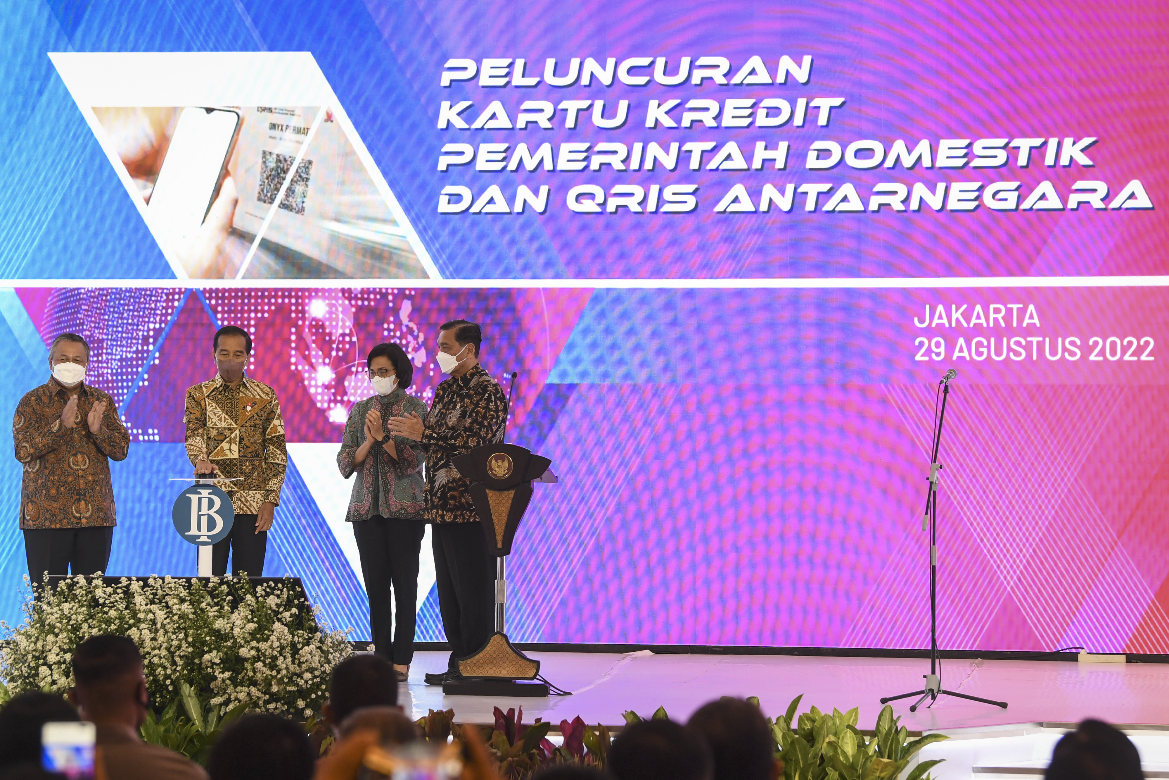 Peluncuran Kartu Kredit Pemerintah Domestik dan Qris Antarnegara