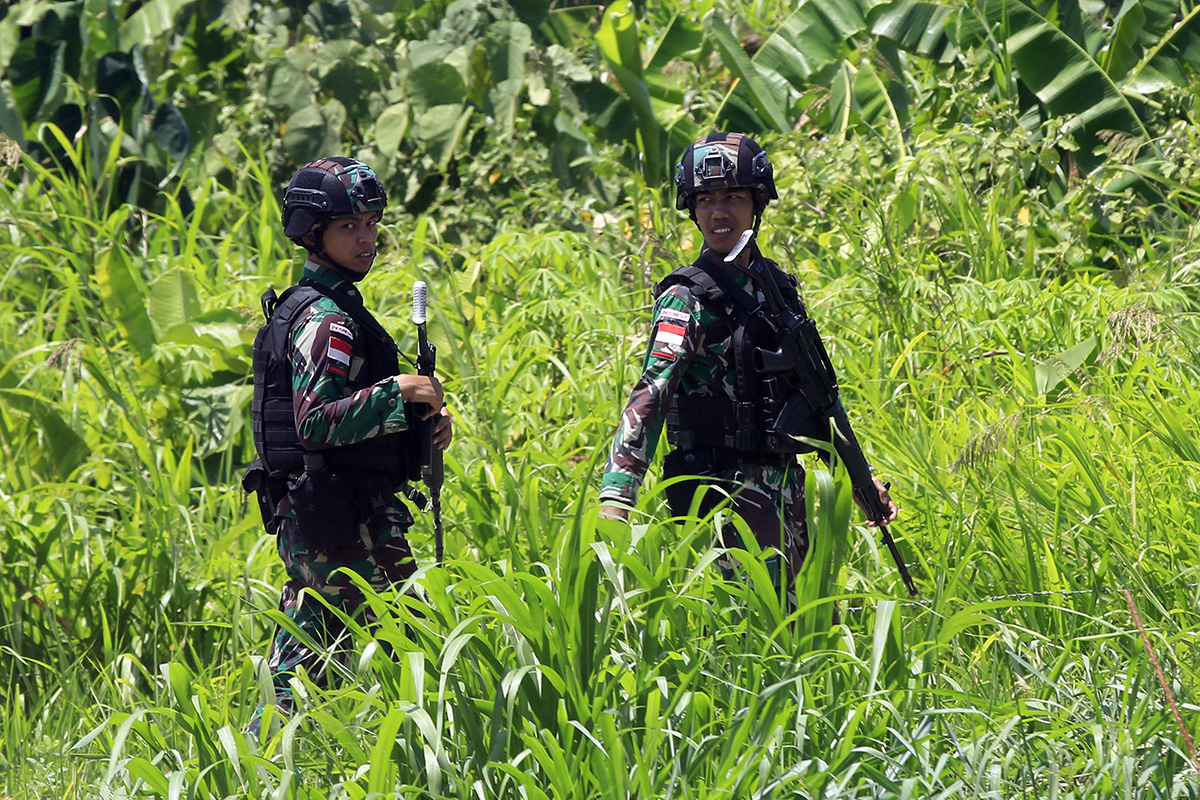 Pengamanan Kunjungan Presiden Joko Widodo di Papua