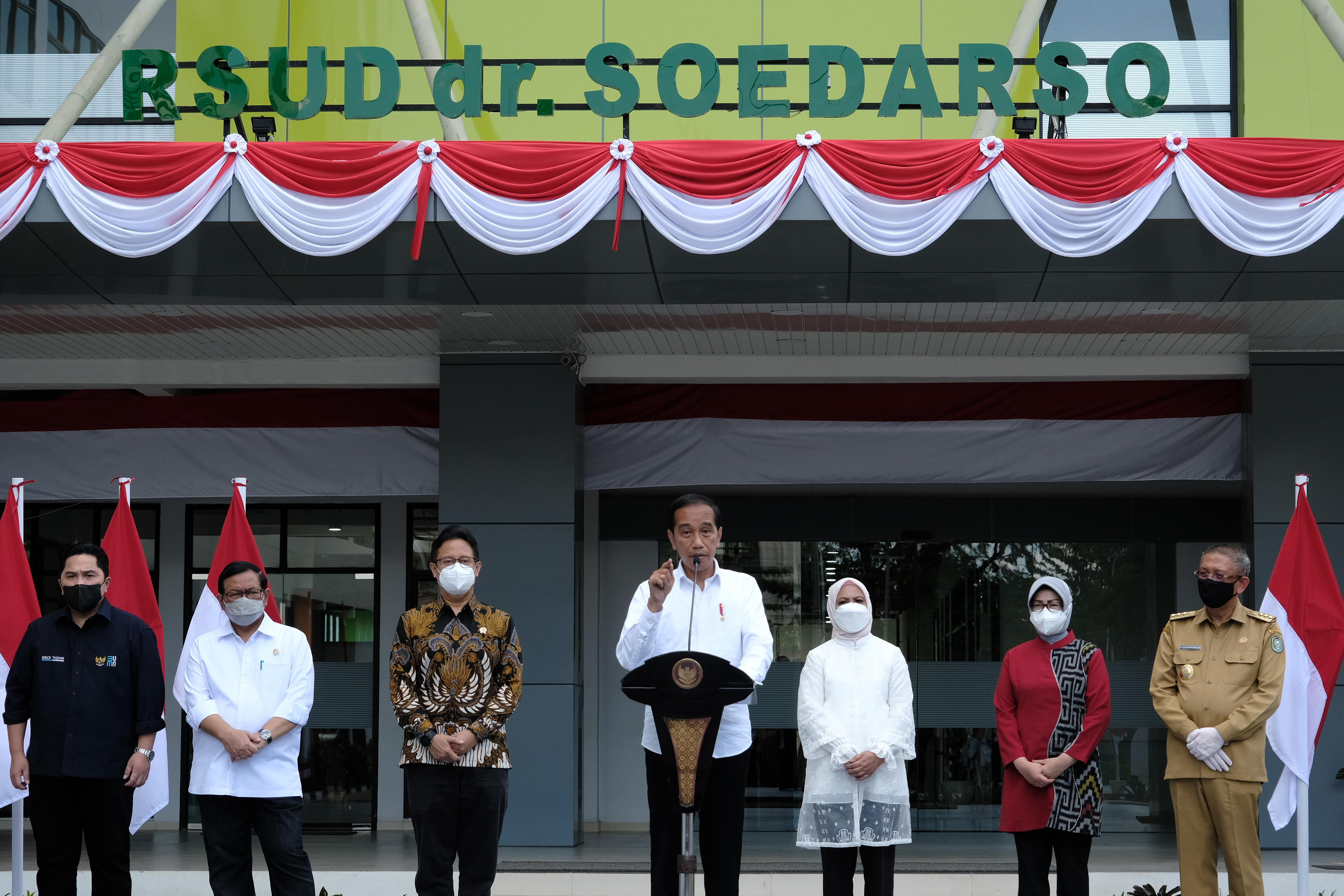 Presiden Resmikan RSUD Soedarso Pontianak