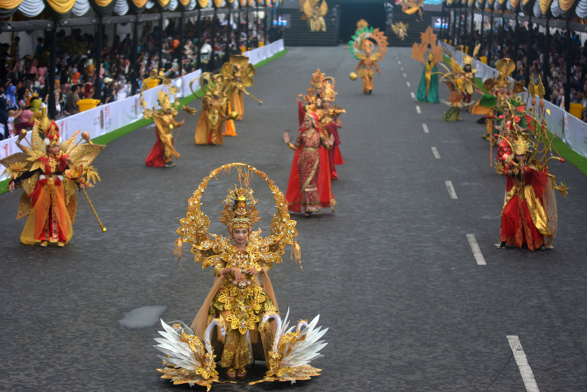World Kids Carnival  dalam Rangkaian Jember Fashion Carnaval ke-20 di Jember
