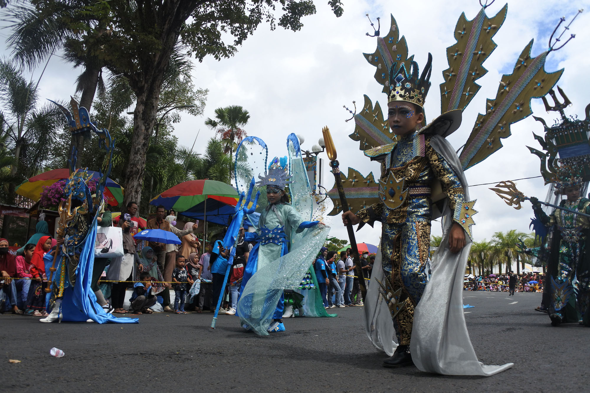 World Kids Carnival  dalam Rangkaian Jember Fashion Carnaval ke-20 di Jember