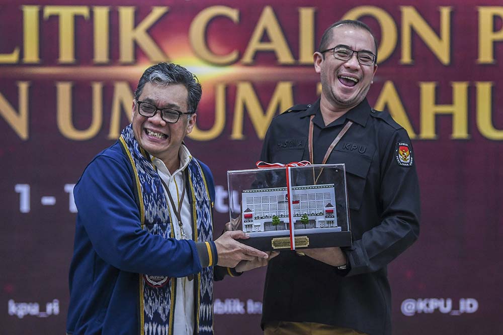 Partai Garuda Daftar ke KPU