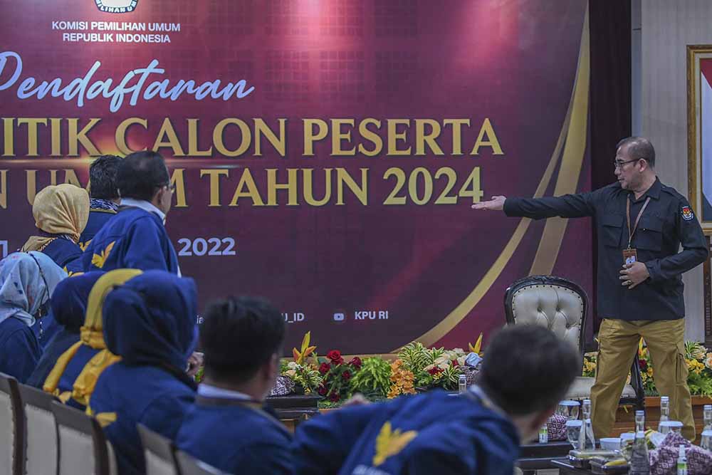 Partai Garuda Daftar ke KPU