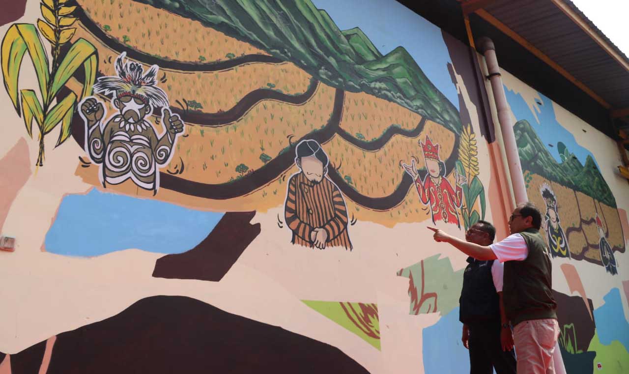 Mural Gemah Ripah Loh Jinawi