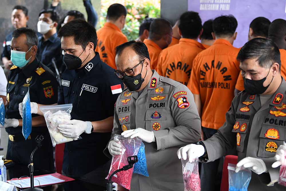 Pengungkapan Peredaran Narkoba Jaringan Internasional