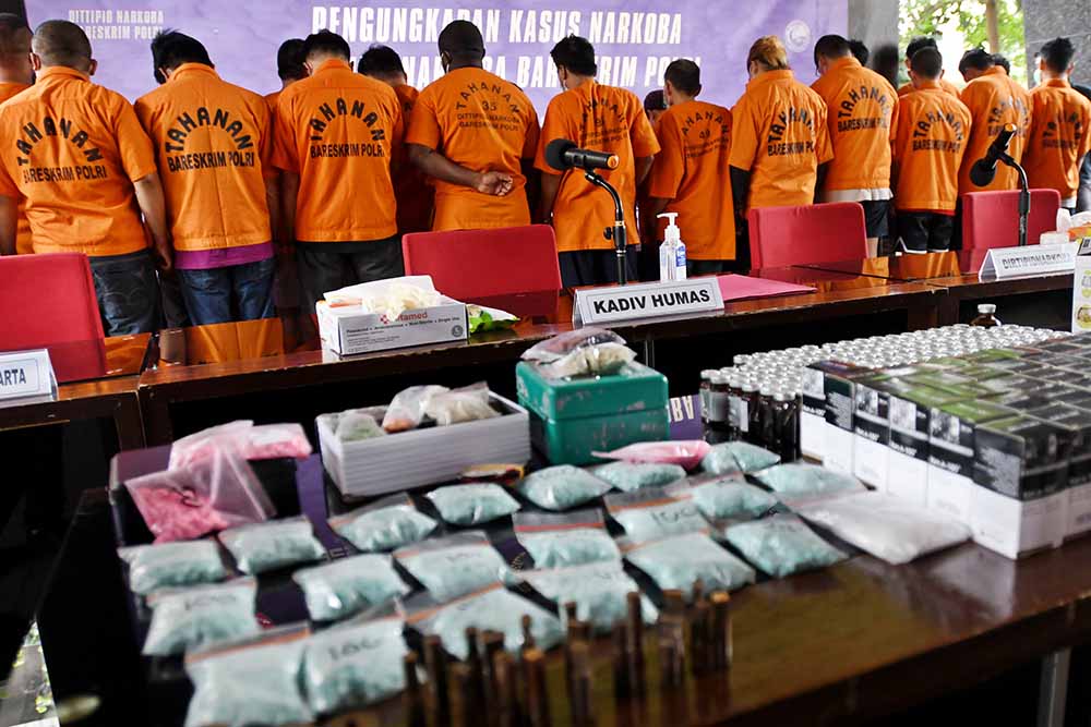 Pengungkapan Peredaran Narkoba Jaringan Internasional