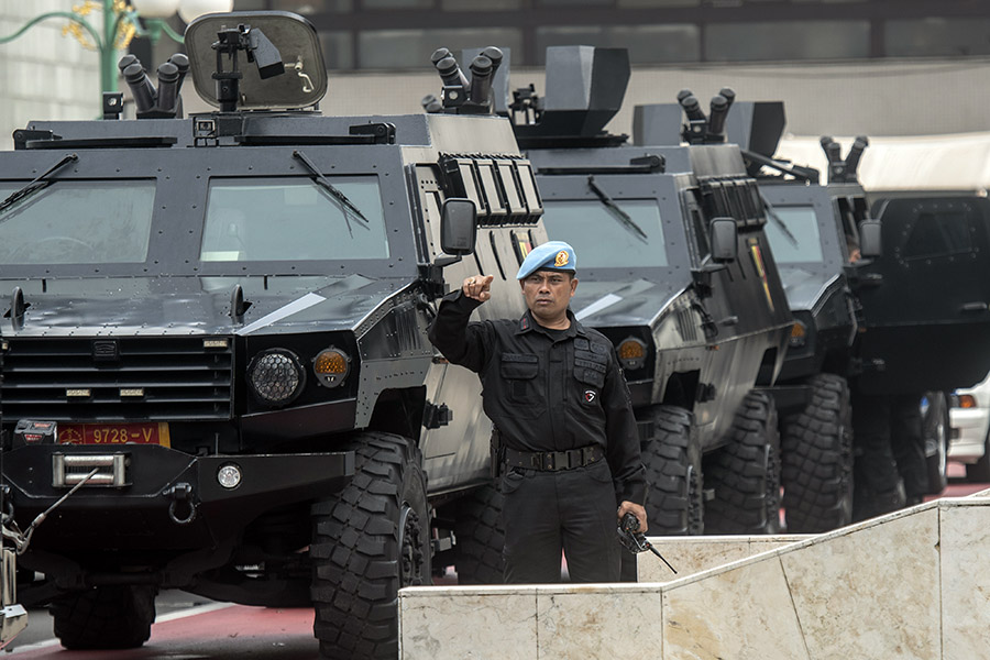 Pengamanan Presiden Dalam Sidang Tahunan MPR di Senayan 