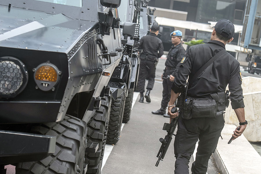 Pengamanan Presiden Dalam Sidang Tahunan MPR di Senayan 