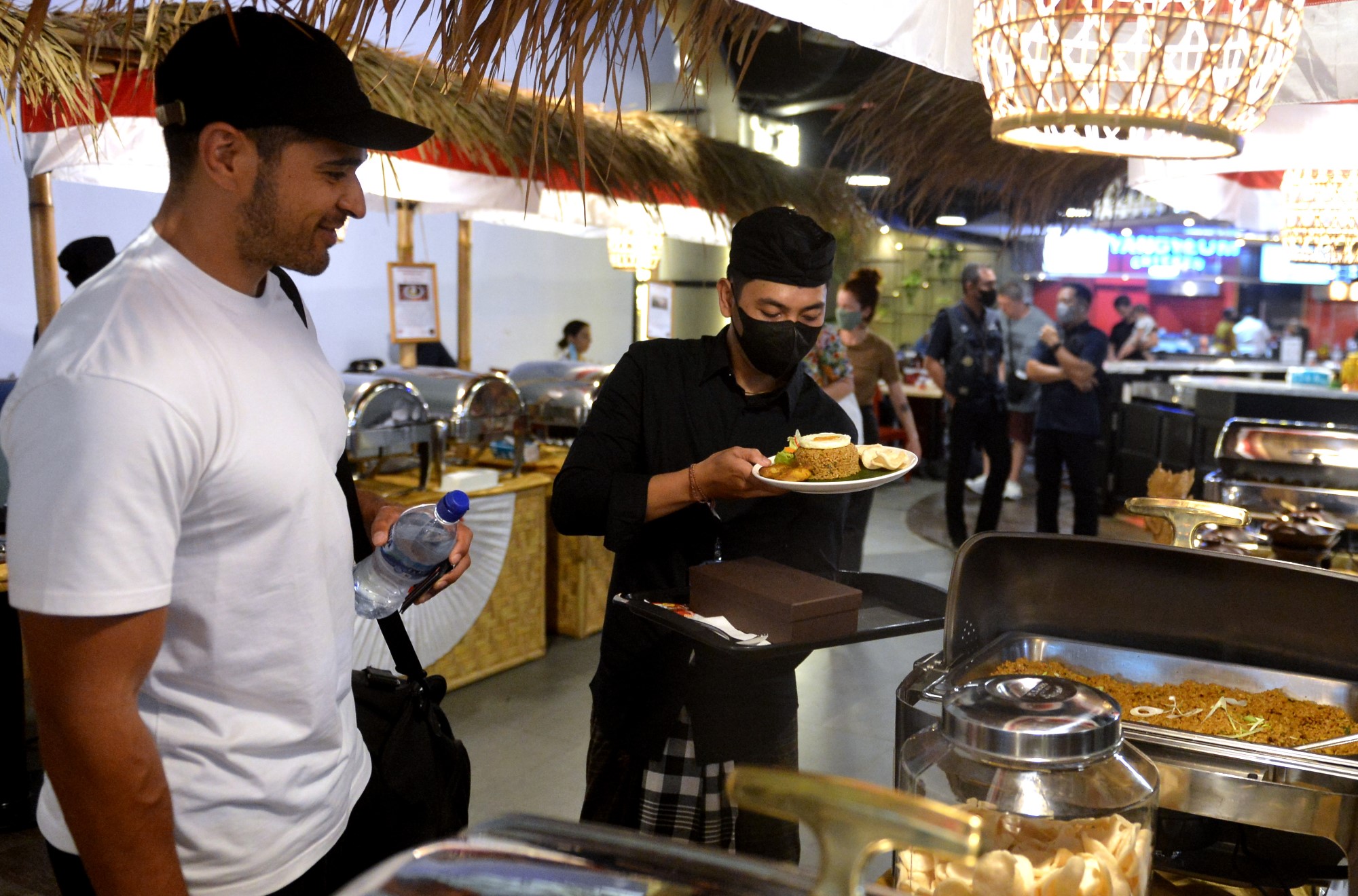 Indonesia Spice Up The World di Terminal Keberangkatan Internasional Bandara Internasional I Gusti Ngurah Rai Bali