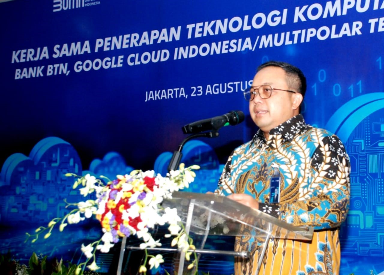 BTN Gandeng Google Terapkan Teknologi Komputasi Cloud