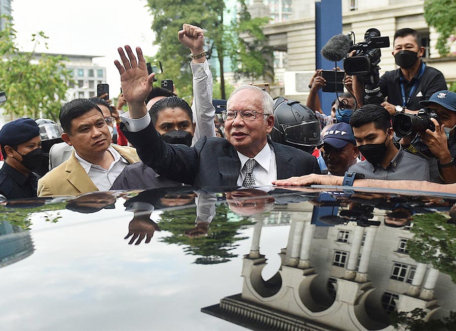 Sidang Lanjutan Banding Najib Razak di Pengadilan Federal Malaysia  