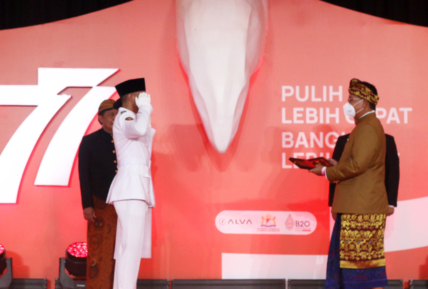 Apresiasi Bank Mandiri untuk Tim Paskibraka Nasional 2022