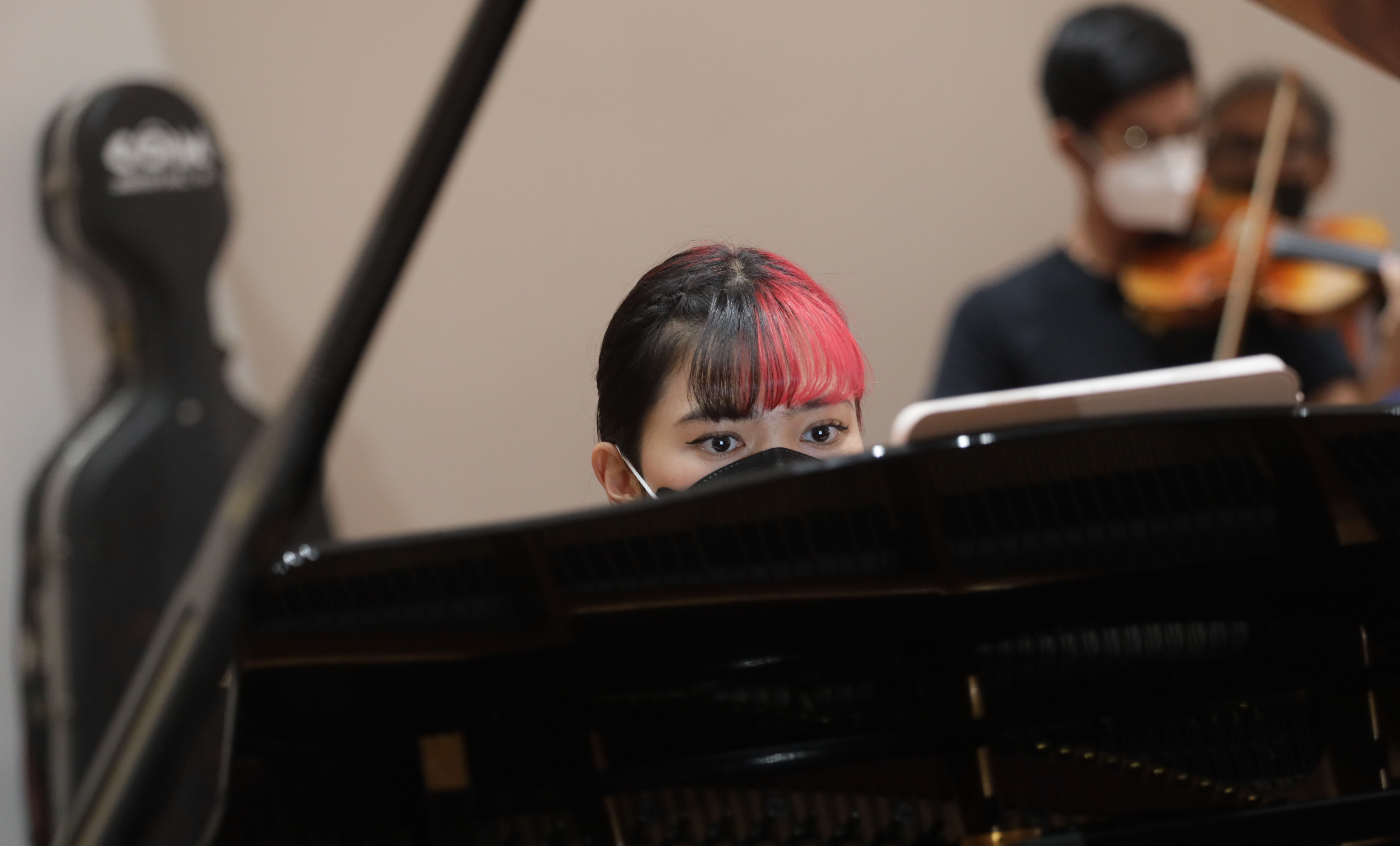 Isyana Sarasvati Latihan Jelang Konser Simfoni untuk Bangsa 2022