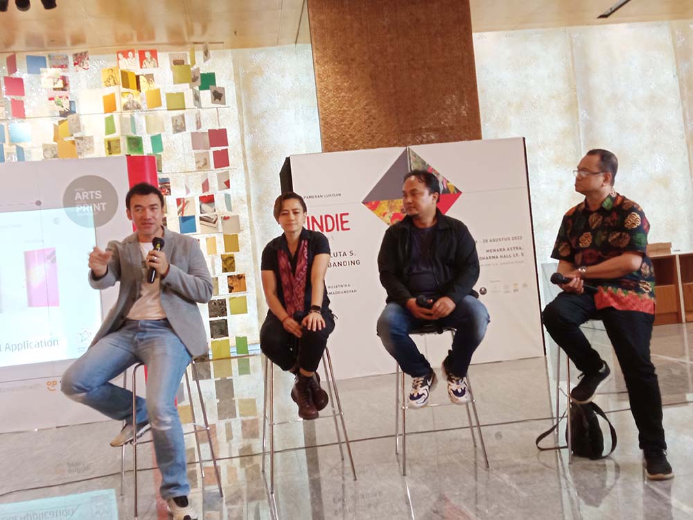 Diskusi Teknologi Print Dalam Praktik Seni Rupa Murni