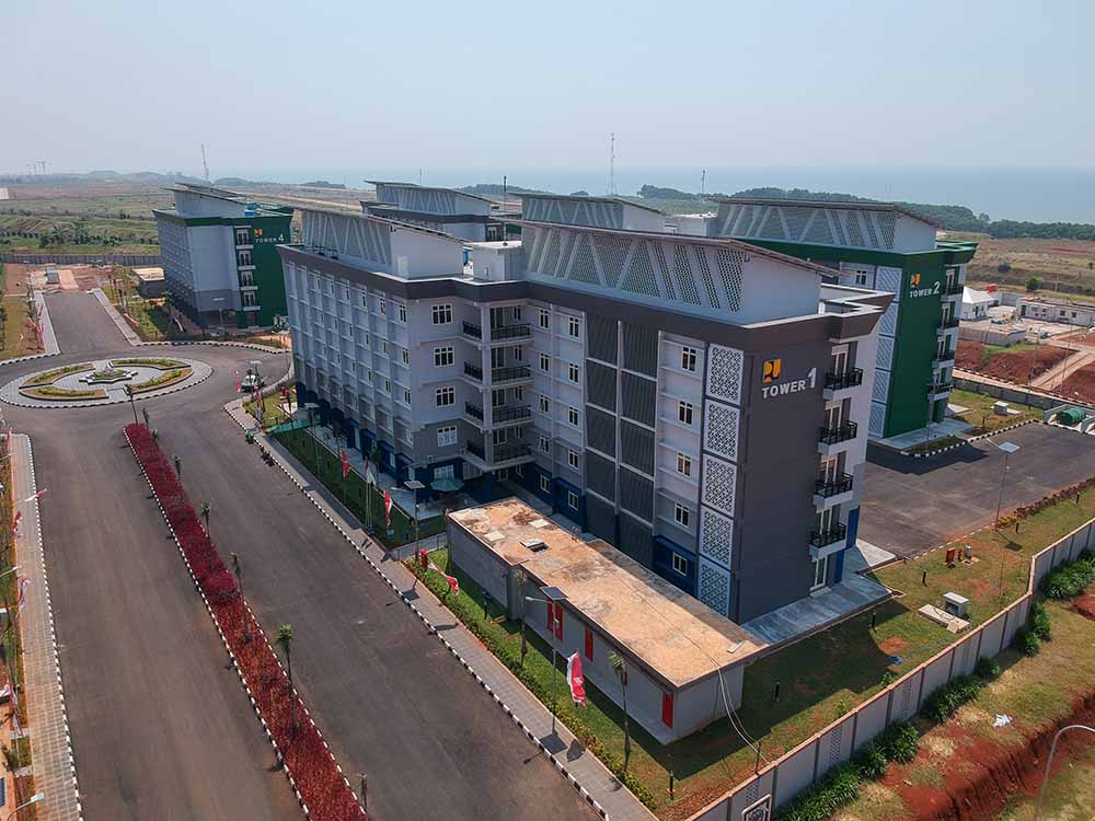 Pembangunan Rusunawa KITB Rampung