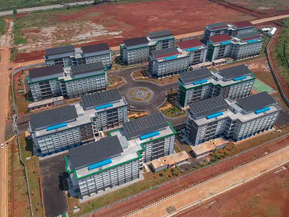 Pembangunan Rusunawa KITB Rampung