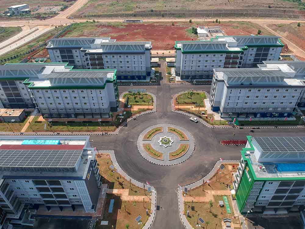 Pembangunan Rusunawa KITB Rampung