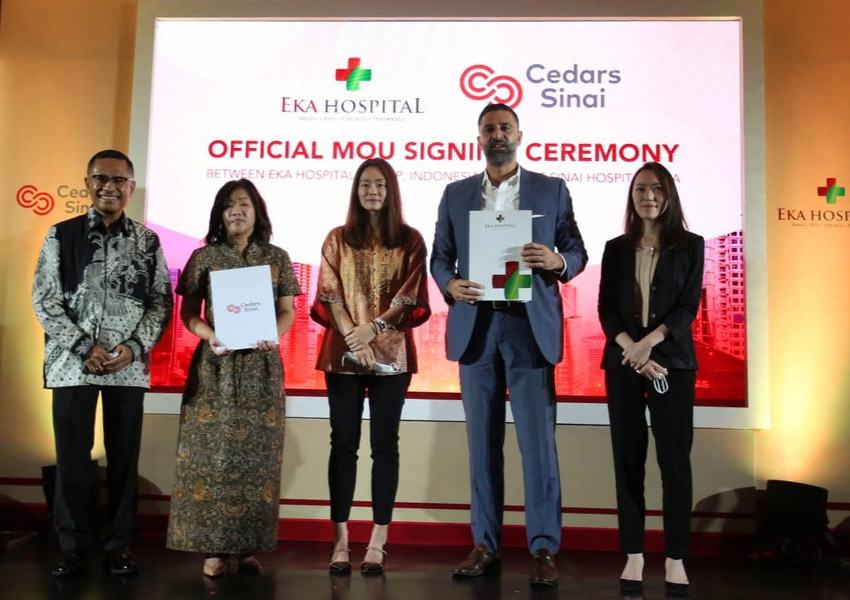 Eka Hospital Group Jalin Kerjasama dengan Cedars Sinai Hospital, Los Angeles