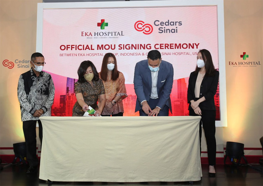Eka Hospital Group Jalin Kerjasama dengan Cedars Sinai Hospital, Los Angeles