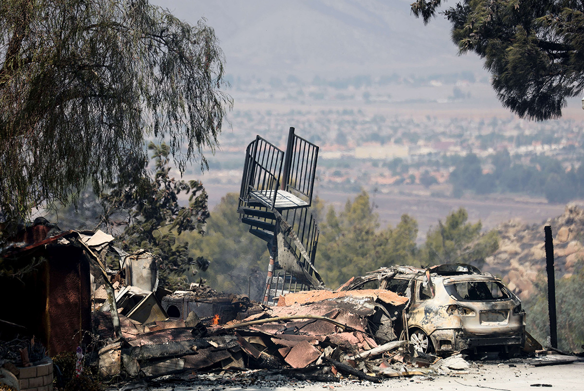 Kebakaran Hutan di California