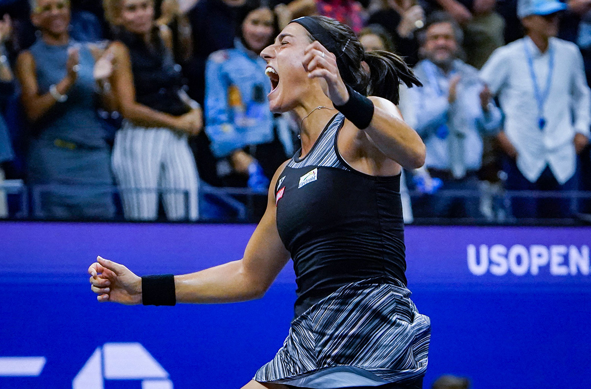 Kalahkan Coco Gauff, Caroline Garcia Lolos ke Semifinal