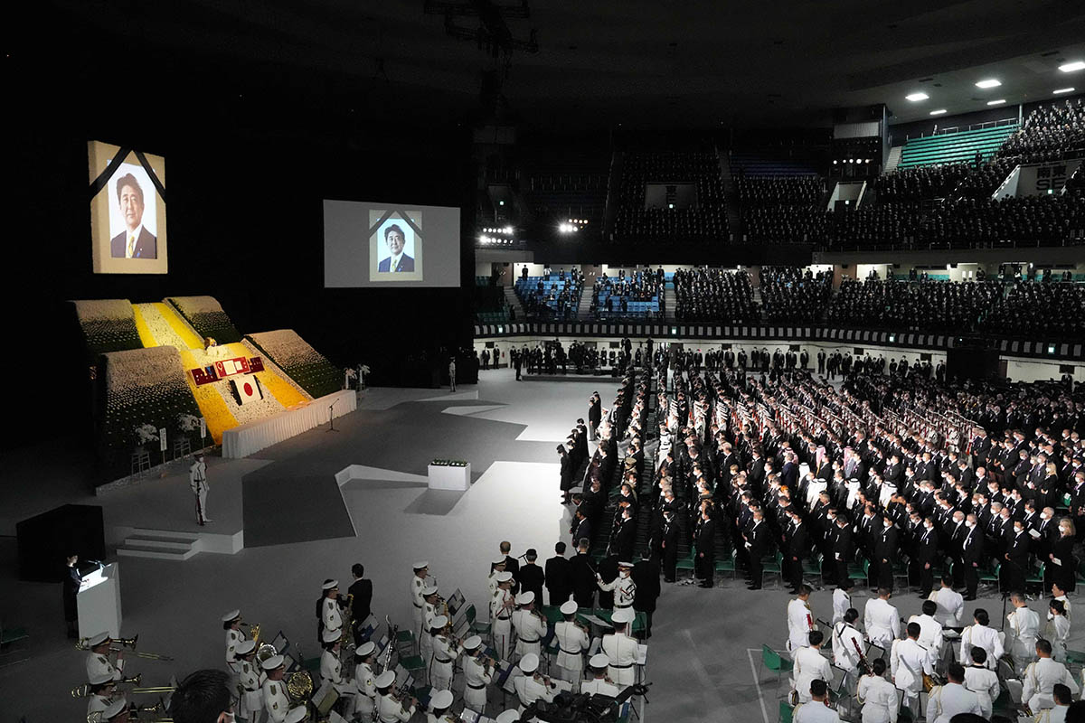 Prosesi Pemakaman Shinzo Abe