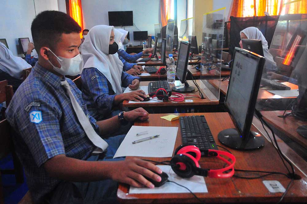 Pelaksanaan ANBK Siswa SMK