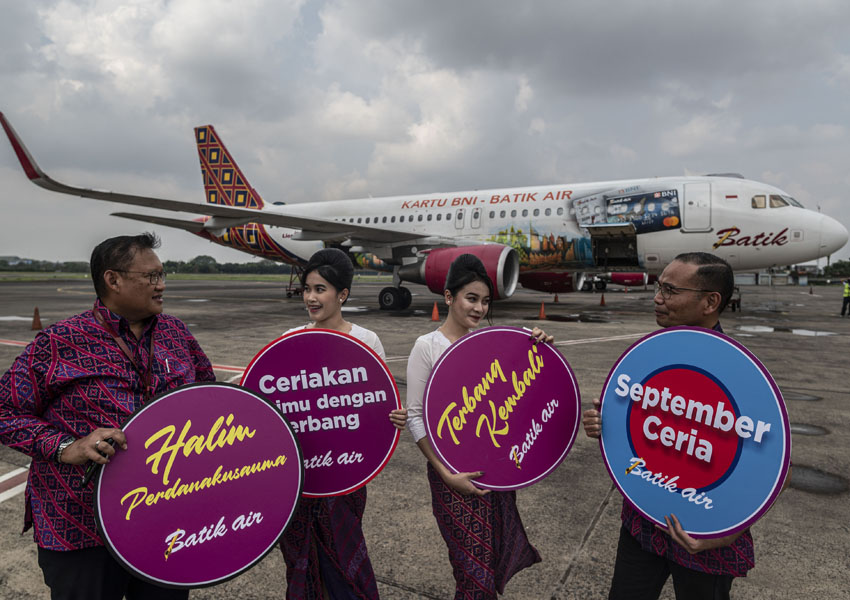 Layanan Penerbangan Batik Air Dari Bandara Halim Perdanakusuma