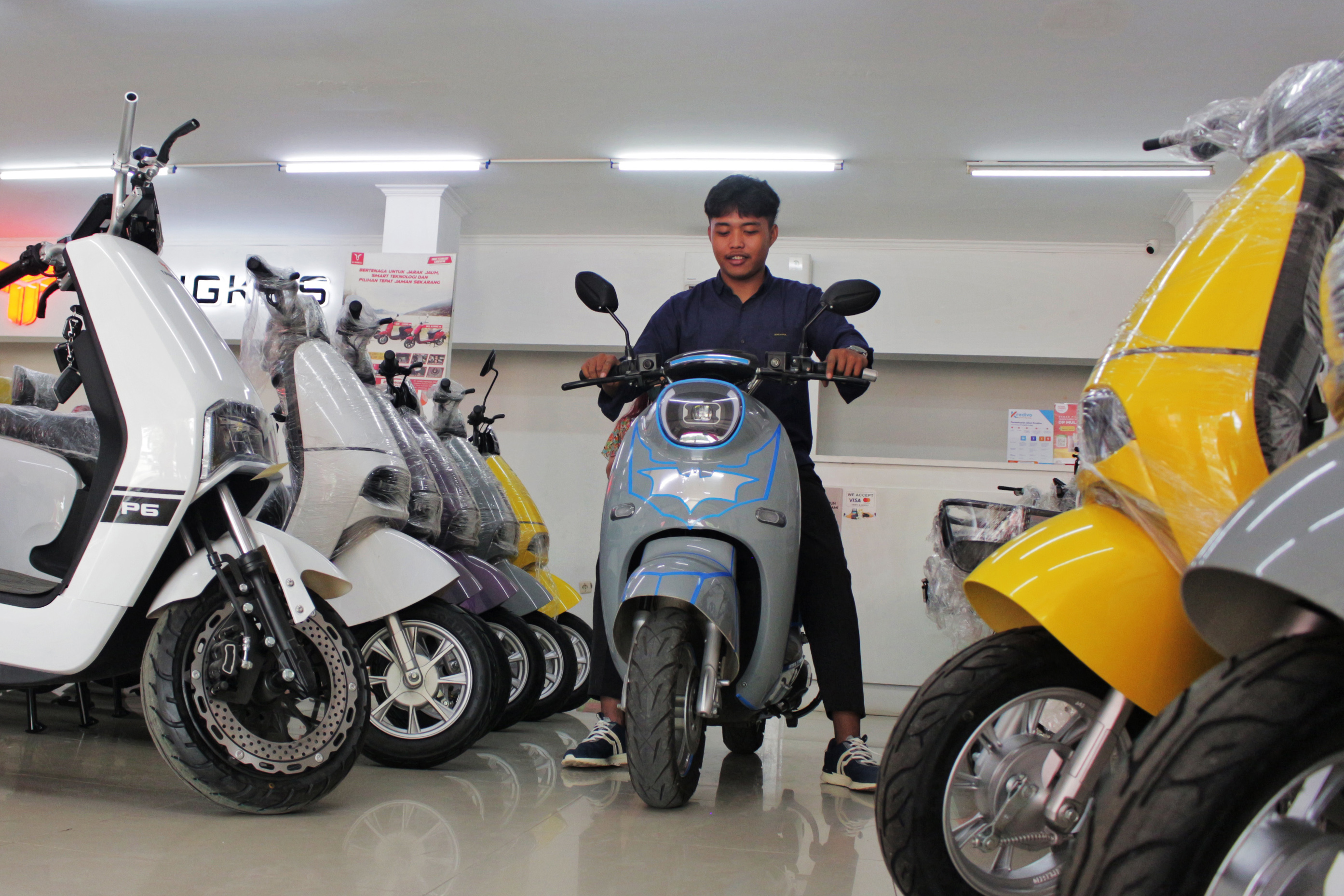 Penjulan Motor Listrik Meningkat