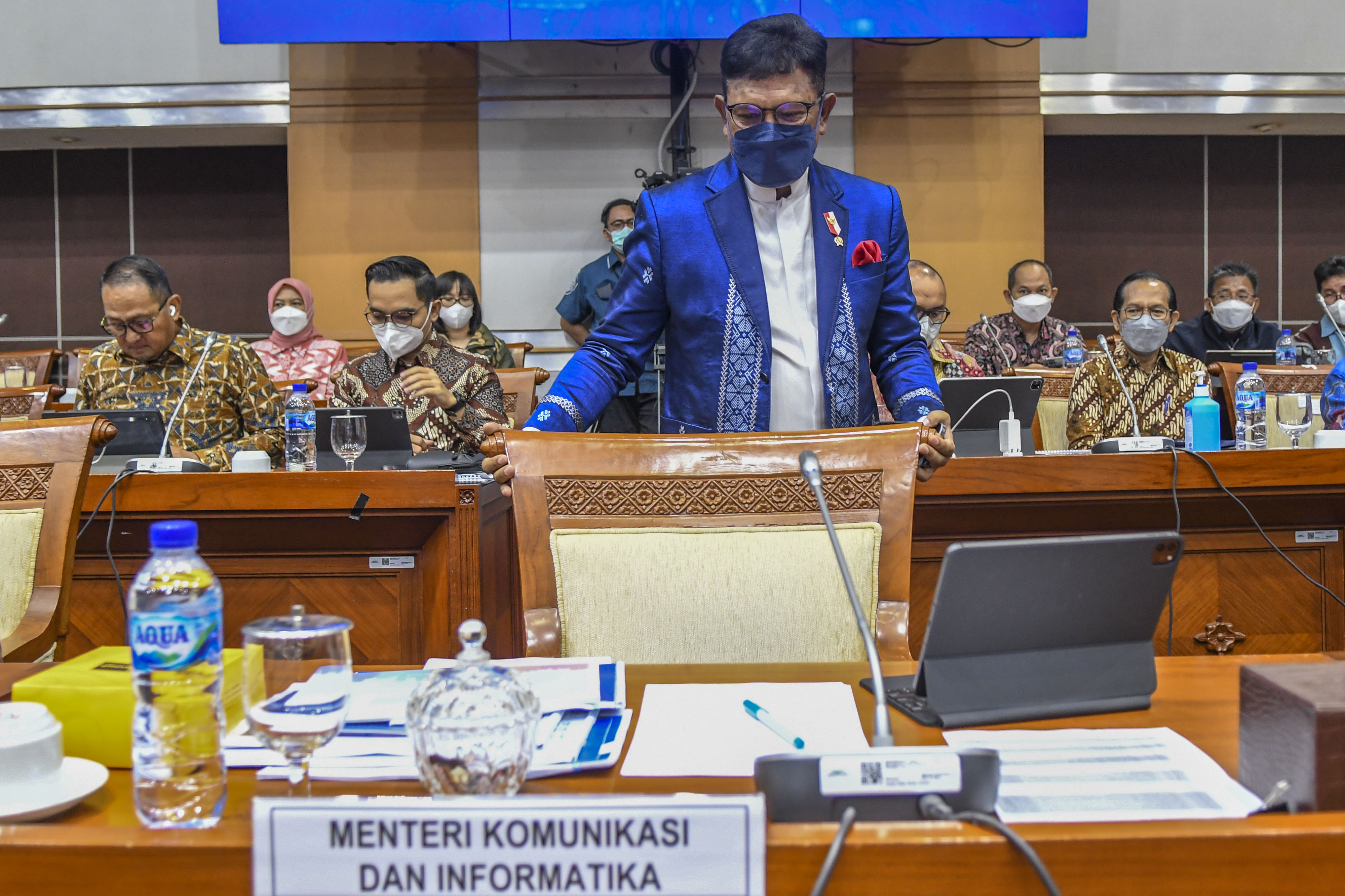 Rapat Kerja Komisi I DPR dengan Kemkominfo